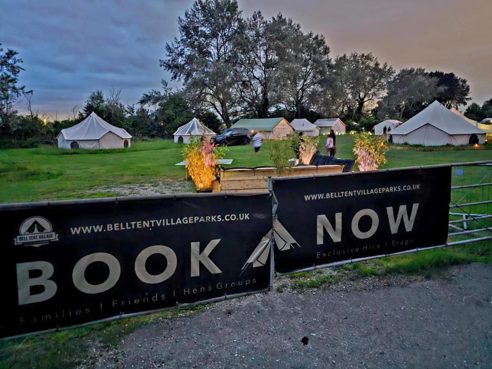 Bell Tent Village Campo de lujo Nottingham